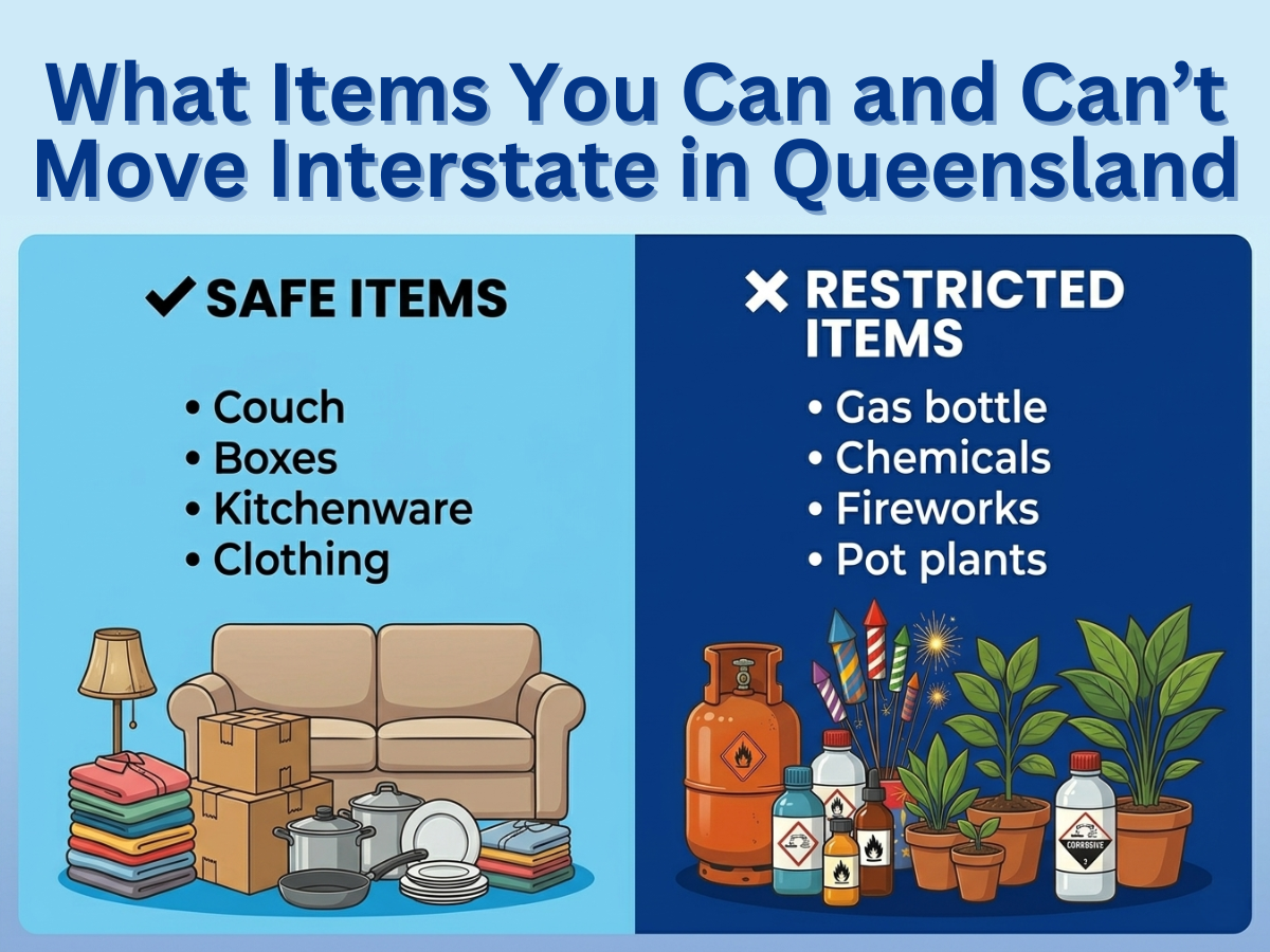 What Items You Can and Can’t Move Interstate in Queensland What Items You Can and Can’t Move Interstate in Queensland | A&R Removals