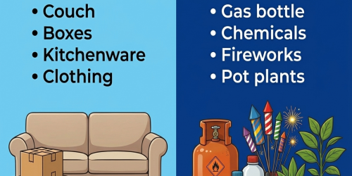 What Items You Can and Can't Move What Items You Can and Can't Move | A&R Removals