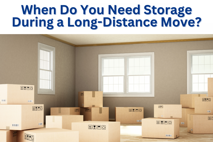 When Do You Need Storage During a Long-Distance Move? | A&R Removals